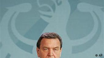 Neuwahlen für Herbst 2005, Bundeskanzler Gerhard Schröder