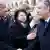Francois Hollande (L), und Francois Bayrou begrüßen sich (Foto: REUTERS)