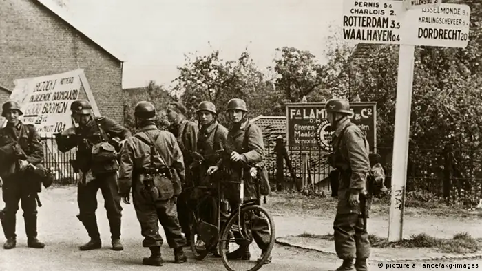 Deutsche Wehrmachtsoldaten in den Niederlanden
