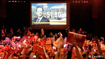 Frankreich Wahlen 2012 Francois Hollande Wahlsieg