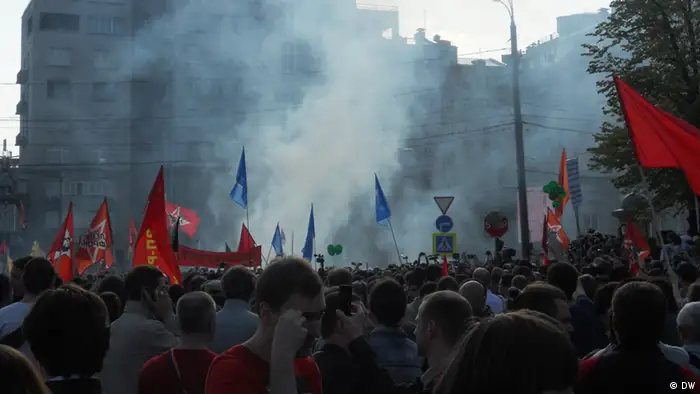 Russland Moskau Marsch der Millionen Protest