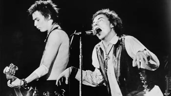 Les Sex Pistols, groupe de punk mythique