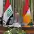 Kryeministri irakian Nuri al-Maliki, presidenti irakian Jalal Talabani dhe presidenti kurd Masoud Barzani