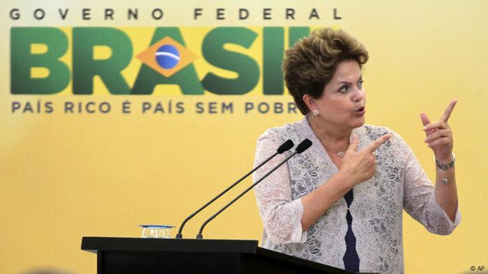 Brasil Staatspräsidentin Dilma Rousseff