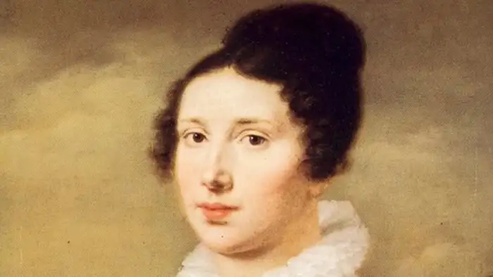 Elisabeth Röckel Porträt von Möller um 1814