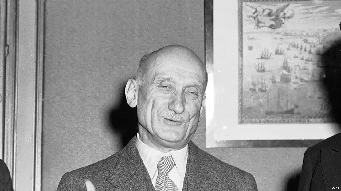 Robert Schuman ehemaliger Außenminister Frankreich
