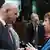 El ministro de RR.EE. holandés, Uri Rosenthal, y Catherine Ashton, en Bruselas.
