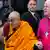 The Dalai Lama, left, with St. Paul's Cathedral Canon Pastor Reverend Michael Colclough