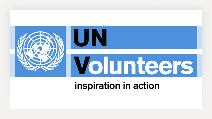 Schlagworte: Logo UN Volonteers Beschreibung: Logo UN Volonteers Bildrechte: UN Volonteers Verwertungsrechte im Rahmen des Global Media Forums 2012 eingeräumt.