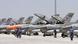 Dozens of Turkish F-16 jets prepare to take off during Anatolian Eagle exercise at 3rd Main Jet Air Base near the central Anatolian city of Konya on Monday, June 15, 2009. Dozens of U.S., British and Turkish pilots are engaging in mock aerial battles over central Turkey indicating deepening relations between the allies. Pilots from Jordan and the United Arab Emirates are also participating in the exercise. (ddp images/AP Photo/Selcan Hacaoglu) Dozens of Turkish F-16 jets prepare to take off during Anatolian Eagle exercise at 3rd Main Jet Air Base near the central Anatolian city of Konya on Monday, June 15, 2009. Dozens of U.S., British and Turkish pilots are engaging in mock aerial battles over central Turkey indicating deepening relations between the allies. Pilots from Jordan and the United Arab Emirates are also participating in the exercise. (ddp images/AP Photo/Selcan Hacaoglu)