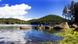 sunny day on the moutain lake sunny day on the moutain lake