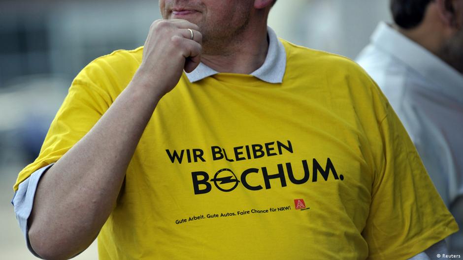 Halt To Opel Production Not The End For Bochum Business Economy And Finance News From A German Perspective Dw 10 12 2012