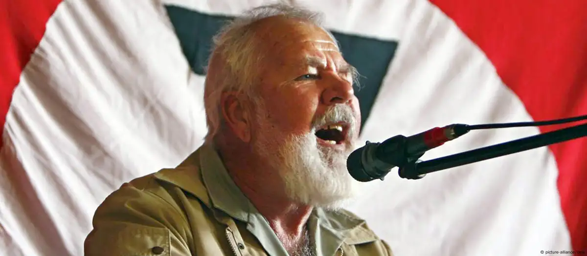 Eugene Terreblanche, head of the South African far-right political