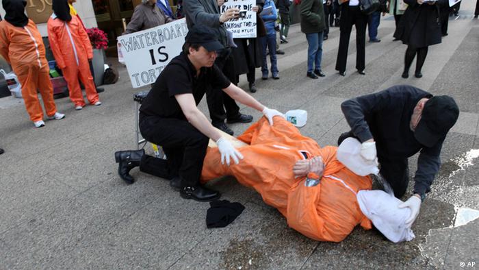 Waterboarding Protest