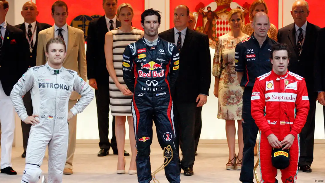 Webber wins Monaco F1 Grand Prix