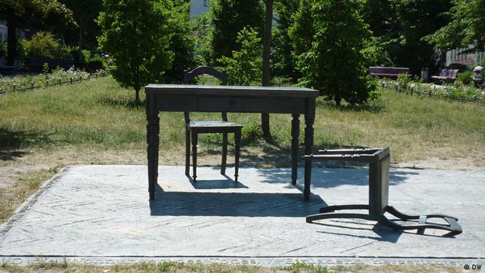 Berlin's Koppenplatz memorial to the Jews murdered in the Holocaust (DW)