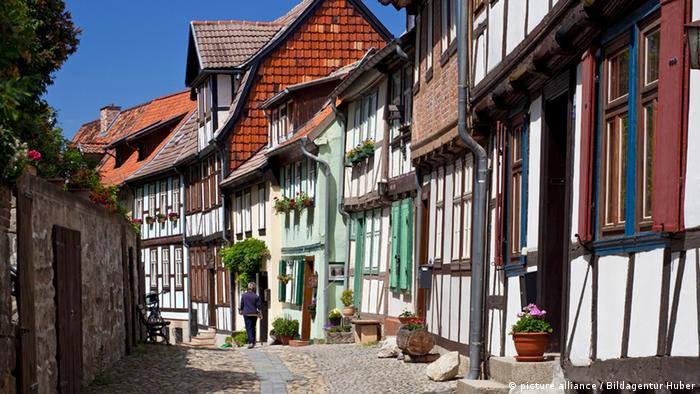 Quedlinburg Old Town UNESCO World Heritage Site (picture alliance / Bildagentur Huber)