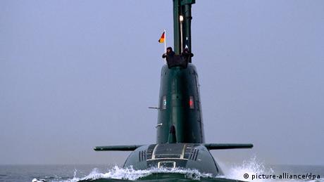 Deutschland Lieferung von Dolphin U-Booten an Israel (picture-alliance/dpa)