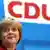 Angela Merkel, candidate à la chancellerie des partis frères, CDU et CSU