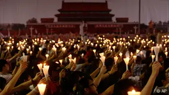 Hong Kong Tiananmen Gedenktag 2012