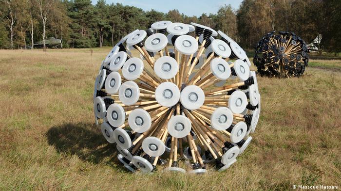 Minenräumgerät Mine Kafon (Foto: Massoud Hassani)