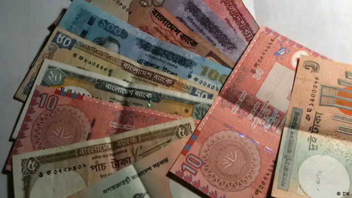 Bengalische Banknoten (DW)