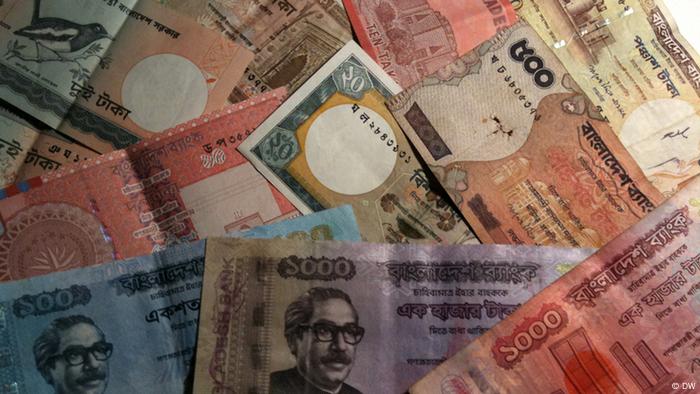 Bengali banknotes (DW)