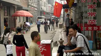 China Peking Straßenszene
