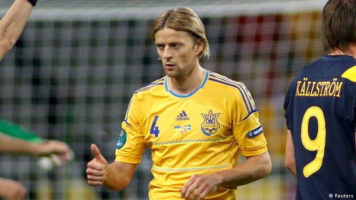 Anatoli Timoschtschuk im EM-Spiel gegen Schweden (Foto: Reuters)