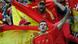 Spain's soccer fans cheer before their Group C Euro 2012 soccer match against Ireland at the PGE Arena in Gdansk, June 14, 2012. REUTERS/Pascal Lauener (POLAND - Tags: SPORT SOCCER) Spain's soccer fans cheer before their Group C Euro 2012 soccer match against Ireland at the PGE Arena in Gdansk, June 14, 2012. REUTERS/Pascal Lauener (POLAND - Tags: SPORT SOCCER)
