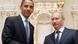 President Barack Obama, left, shakes hands with Russian Prime Minister Vladimir Putin during a meeting at Novo Ogaryovo, Tuesday, July 7, 2009, in Moscow. (AP Photo/Haraz N. Ghanbari) President Barack Obama, left, shakes hands with Russian Prime Minister Vladimir Putin during a meeting at Novo Ogaryovo, Tuesday, July 7, 2009, in Moscow. (AP Photo/Haraz N. Ghanbari)