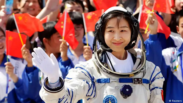 Die chinesische Astronautin Liu Yang (Reuters)