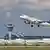An A320 takes off from Munich airport