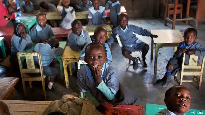 Une école primaire à Ngong, au Kenya