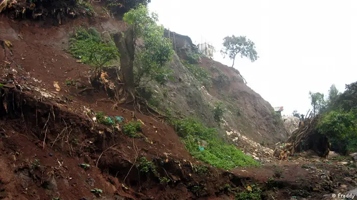 L'érosion des sols à Bukavu, en RDC