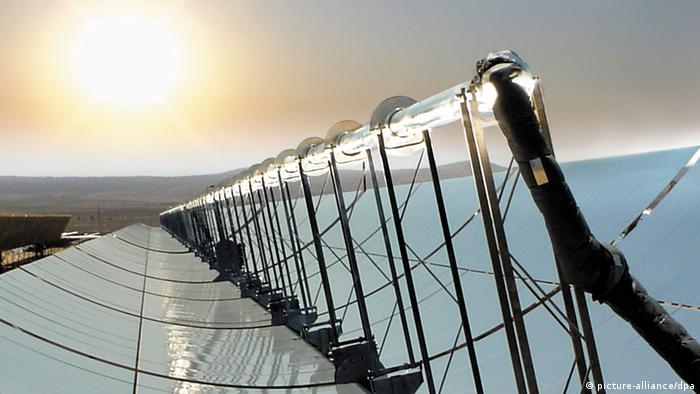 Desertec solarthermal power plant