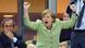 Angela Merkel EURO 2012 Jubel Deutschland Griechenland Angela Merkel EURO 2012 Jubel Deutschland Griechenland