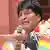 Evo Morales, presidente de Bolivia en Irpia, Cochabamba.