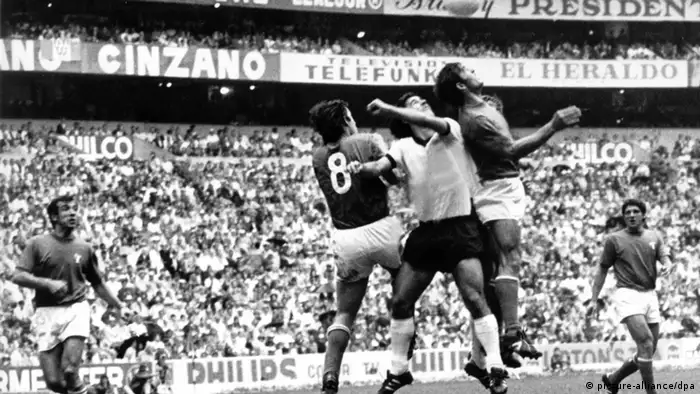 Mexiko WM 1970 - Jahrhundertspiel 1970 Deutschland gegen Italien