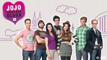 Banner mit Logo Jojo sucht das Glück 2 zweite Staffel