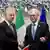 Italians Regierungschef onti mit Ratspräsident Van Rompuy