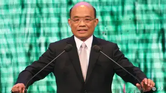Su Tseng-Chang Vorsitzender von Taiwans Democratic Progressive Party