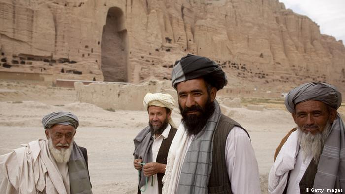 Zerstörung von Weltkulturerbe Buddha-Statuen von Bamiyan 2010 