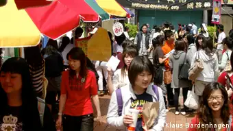 Chinesische Studenten in Taiwan