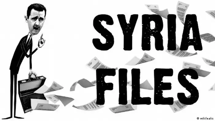 Syria Files LOGO BANNER Quelle: wikileaks