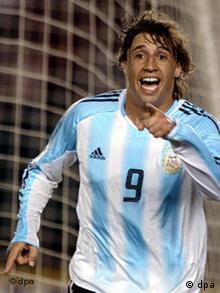Top-Spieler WM06 Confed-Cup Argentinien Hernan Crespo