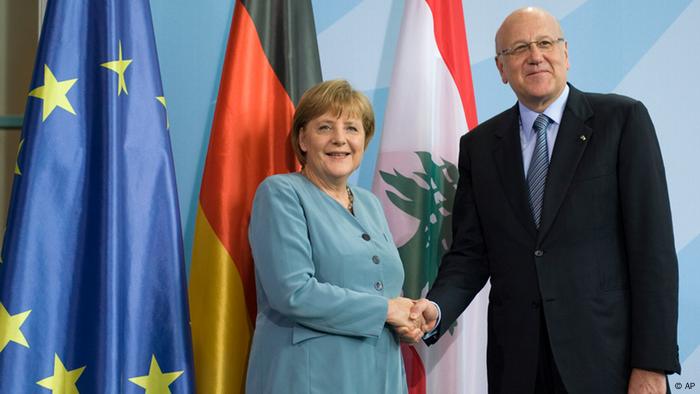 Angela Merkel und Nadschib Mikati in Berlin Angela Merkel und Nadschib Mikati in Berlin