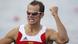 Kanute Max Hoff jubelt. (Foto: AP Photo/Robert F Bukaty) Kanute Max Hoff jubelt. (Foto: AP Photo/Robert F Bukaty)
