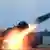 Abschuss einer Rakete bei einem Manöver der syrischen Streitkräfe (Archivbild: picture-alliance/dpa)