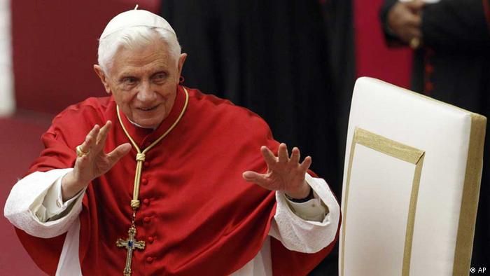 Papst Benedikt XVI: (Foto. dapd)